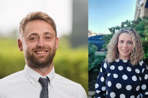 Andrew Anderson has been promoted to Property Manger and Ellie Riddell has been appointed as a Property Negotiator at RSB Lindsays in Dundee  